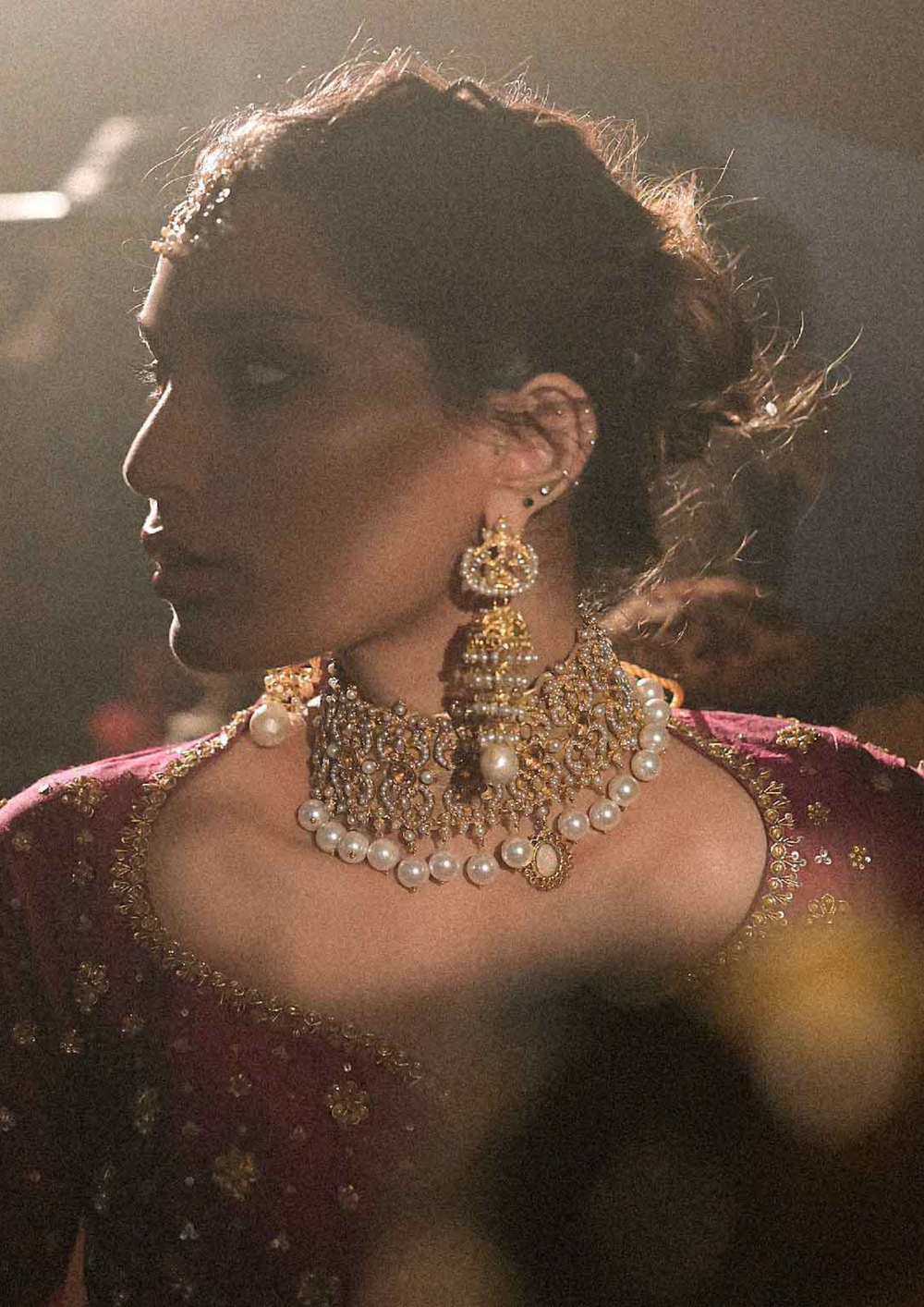 Ammi's Pearls Choker