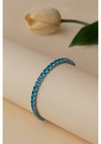 BLUE TENNIS BRACELET