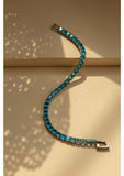 BLUE TENNIS BRACELET