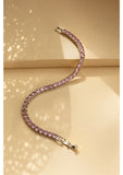 PINK TENNIS BRACELET