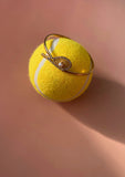 Gold Racket Bangle