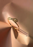 Gold Racket Bangle
