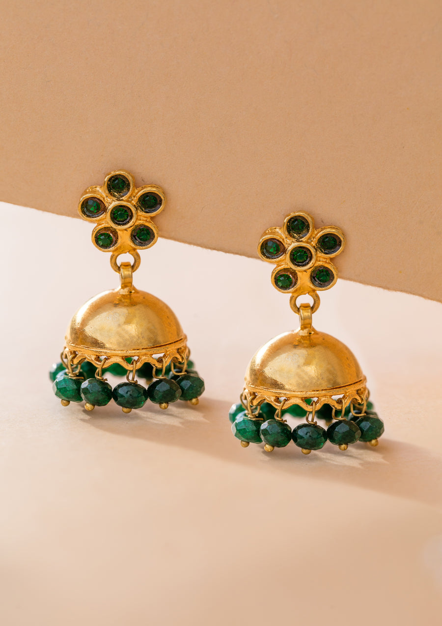 Rosita Jhumki (Emerald)