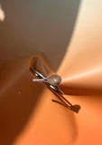 Silver Racket Bangle